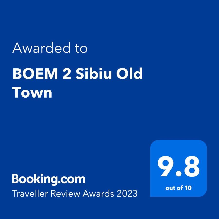 Ferienwohnung Boem 2 Sibiu Old Town Exterior foto